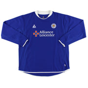 2003-05 Leicester Le Coq Sportif Home Shirt L/S XL
