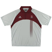 2003 UEFA Champions League Final adidas Staff Issue 1/4 Zip Polo Shirt XXL
