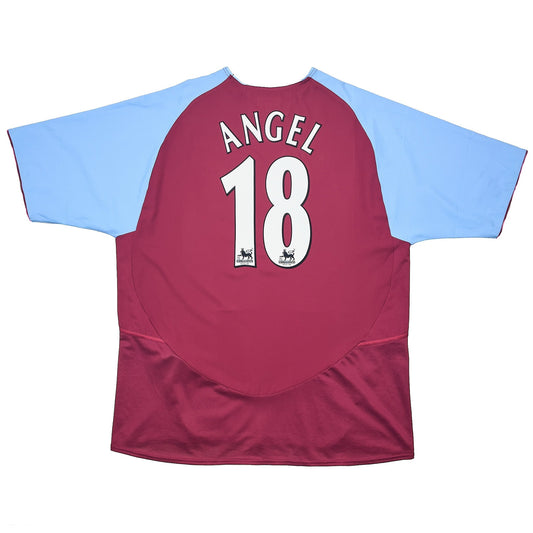 2003/04 Aston Villa Angel #18 Home Shirt (XL) Diadora