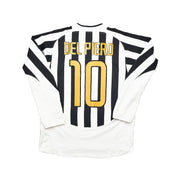 2003/04 Juventus Del Piero #10 L/S Home Shirt (L) Nike