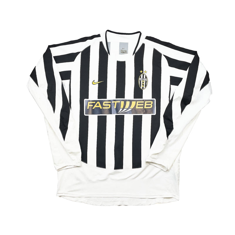 2003/04 Juventus Del Piero #10 L/S Home Shirt (L) Nike