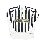 2003/04 Juventus Del Piero #10 L/S Home Shirt (XL) Nike