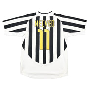 2003/04 Juventus Nedved #11 Home Shirt (M) Nike