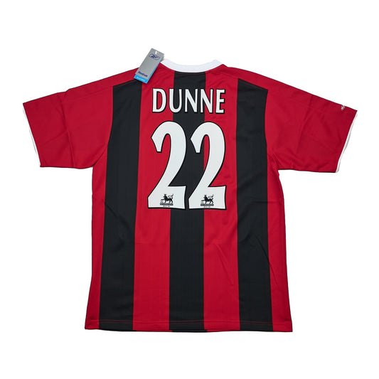 2003/04 MANCHESTER CITY DUNNE #22 *BNWT* AWAY SHIRT (M) REEBOK