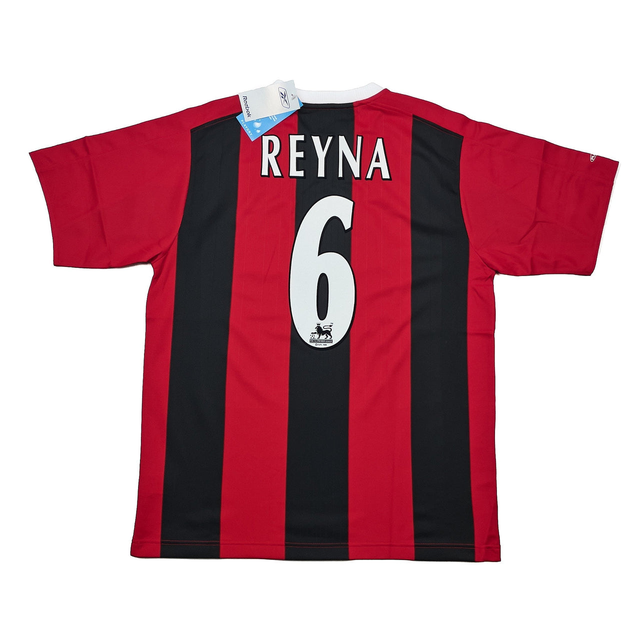 2003/04 MANCHESTER CITY REYNA #6 *BNWT* AWAY SHIRT (M) REEBOK