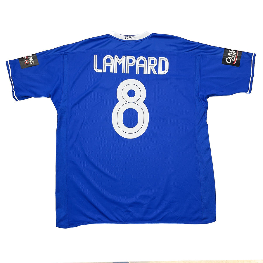 2003/05 Chelsea Lampard #8 Home Shirt (XXL) Umbro