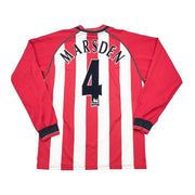 2003/05 Southampton Marsden #4 L/S Home Shirt (L) OM