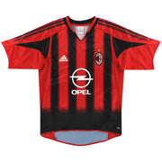 2004-05 AC Milan adidas Home Shirt M