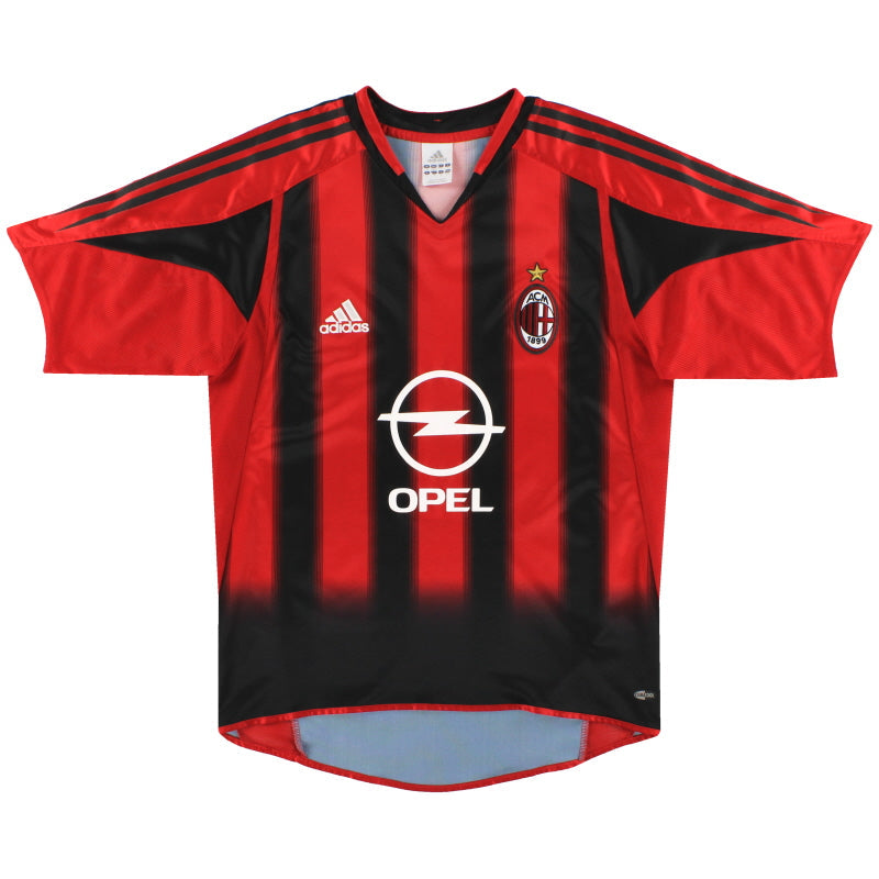 2004-05 AC Milan adidas Home Shirt M