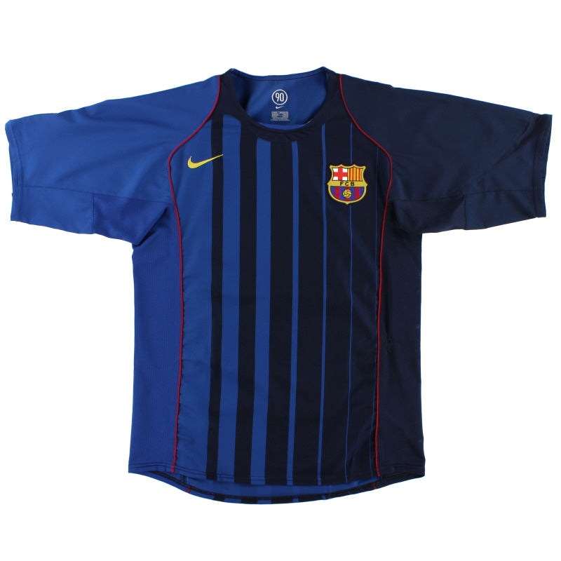 2004-05 Barcelona Nike Away Shirt M