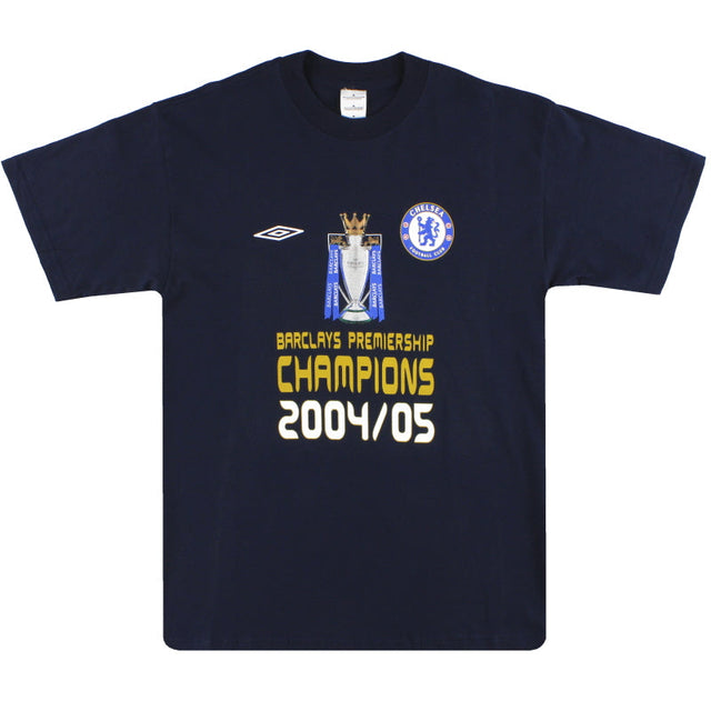 2004-05 Chelsea Umbro Champions T-Shirt XL