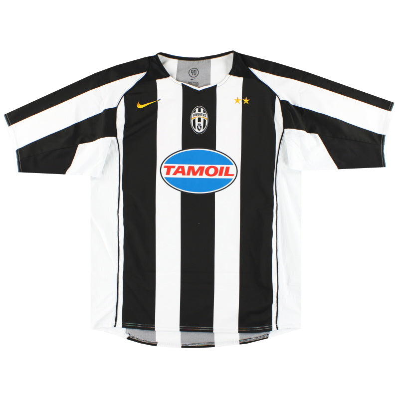 2004-05 Juventus Nike Champions League Home Shirt *Mint* XL