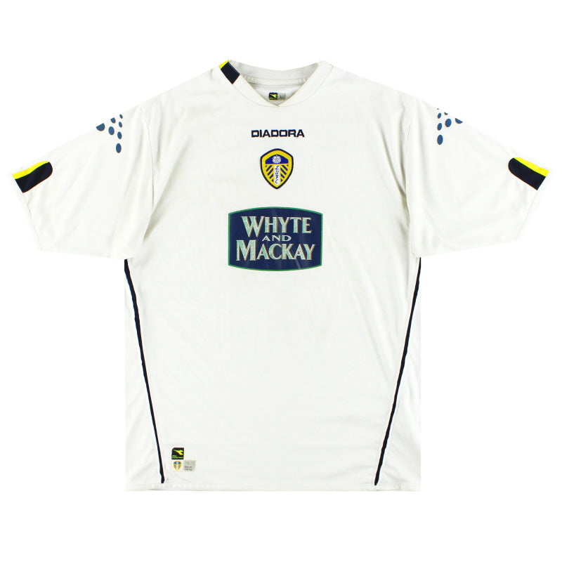 2004-05 Leeds Diadora Home Shirt XXL