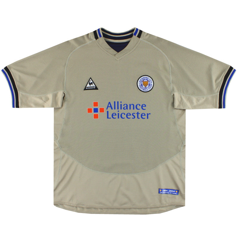 2004-05 Leicester Le Coq Sportif '120 Years' Third Shirt XXL
