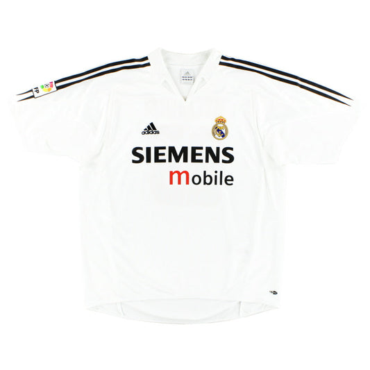 2004-05 Real Madrid adidas Home Shirt XXL