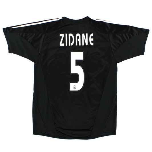 2004-05 Real Madrid Away Shirt Zidane #5 L