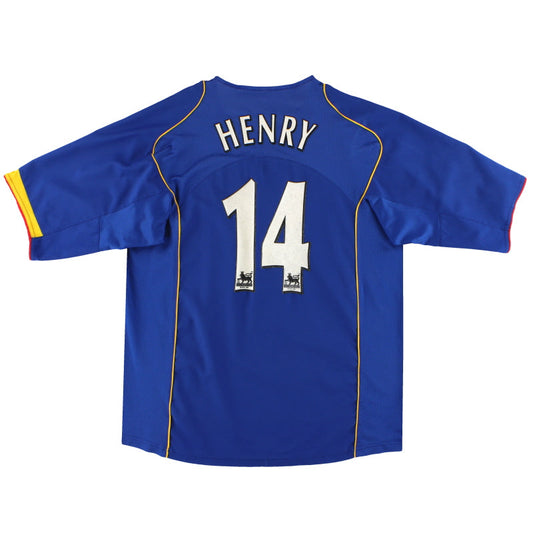 2004-06 Arsenal Nike Away Shirt Henry #14 S