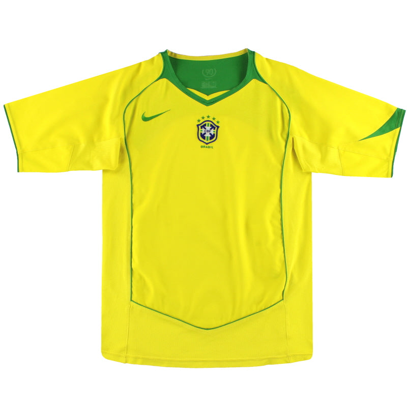 2004-06 Brazil Nike Home Shirt XXL