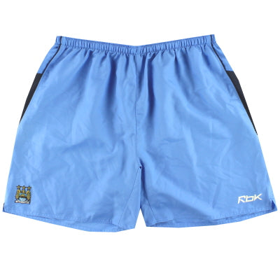 2004-06 Manchester City Reebok Home Shorts XXL