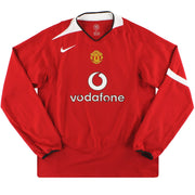 2004-06 Manchester United Nike Home Shirt L/S