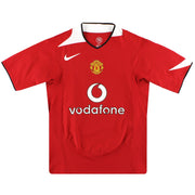 2004-06 Manchester United Nike Home Shirt XL