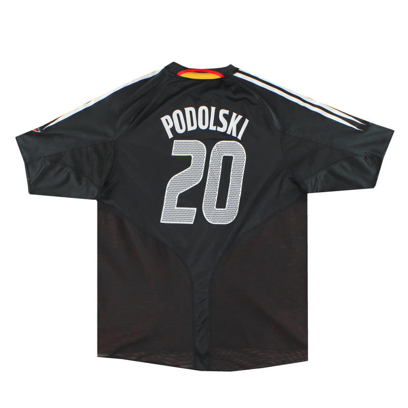 2004-06 Germany adidas Away Shirt Podolski #20 XXL