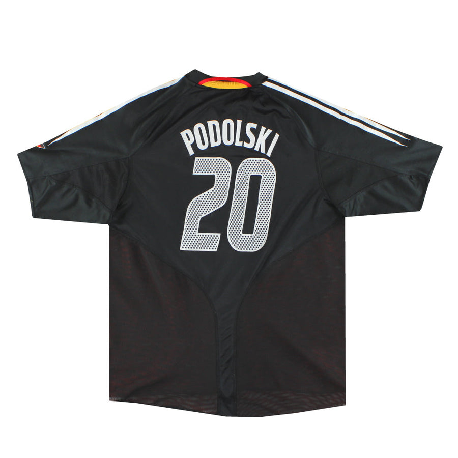 2004-06 Germany adidas Away Shirt Podolski #20 XXL