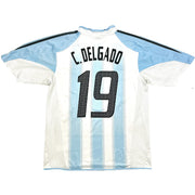 2004/05 Argentina C.Delgado #19 Home Shirt (M) Adidas