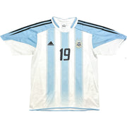 2004/05 Argentina C.Delgado #19 Home Shirt (M) Adidas