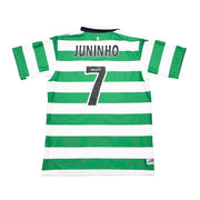 2004/05 Celtic Juninho #7 *Squad Signed* Home Shirt (L) Umbro