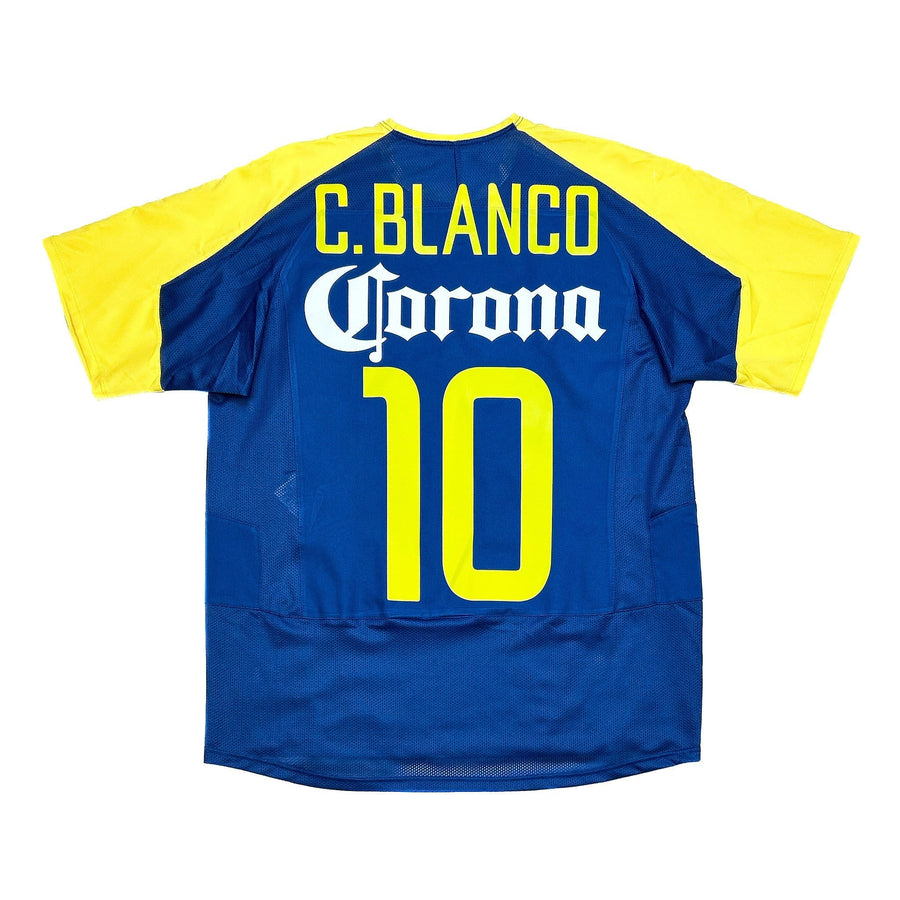 2004/05 Club America C.Blanco #10 Away Shirt (M) Nike