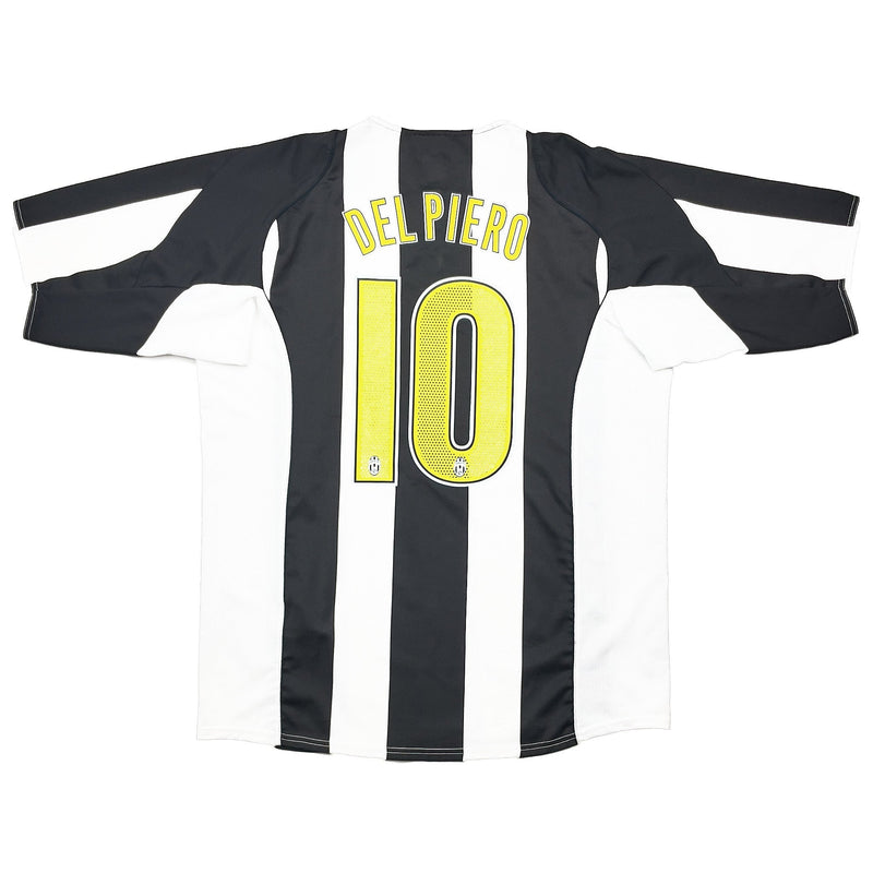2004/05 Juventus Del Piero #10 Home Shirt (L) Nike