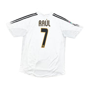 2004/05 Real Madrid Raul #7 *Player Issue* Home Shirt (L) Adidas