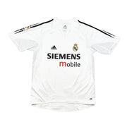 2004/05 Real Madrid Raul #7 *Player Issue* Home Shirt (L) Adidas