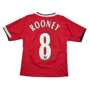 2004/06 Manchester United Rooney #8 Home Shirt (XS.Kids) Nike
