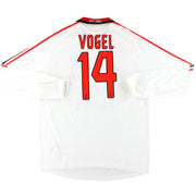 2005-06 AC Milan adidas Player Issue 'Formotion' Away Shirt Vogel #14 L/S *As New* XL