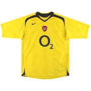 2005-06 Arsenal Nike Away Shirt M