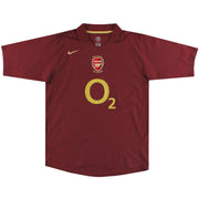 2005-06 Arsenal Nike Commemorative Highbury Home Shirt *Mint* XL