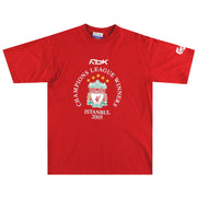 2005-06 Liverpool Reebok 'Champions League Winners' Graphic Tee L
