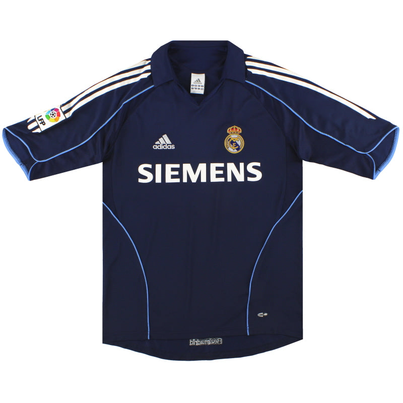 2005-06 Real Madrid adidas Away Shirt S