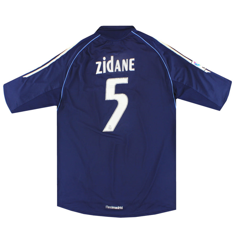 2005-06 Real Madrid adidas Away Shirt Zidane #5 XL