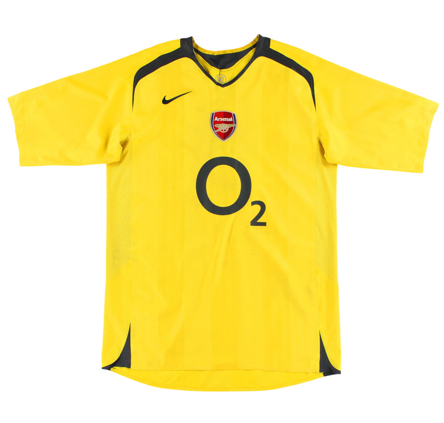 2005-06 Arsenal Nike Player Issue Away Shirt #3 L