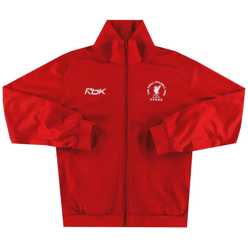 2005 Liverpool 'The Final Istanbul' Reebok Track Jacket *Mint* L