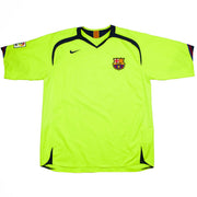 2005/06 Barcelona Ronaldinho #10 Away Shirt (XXL) Nike