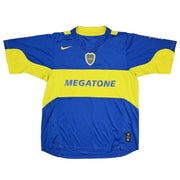 2005/06 Boca Juniors Home Shirt (S) Nike