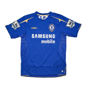 2005/06 Chelsea Drogba #15 Home Shirt (M) Umbro