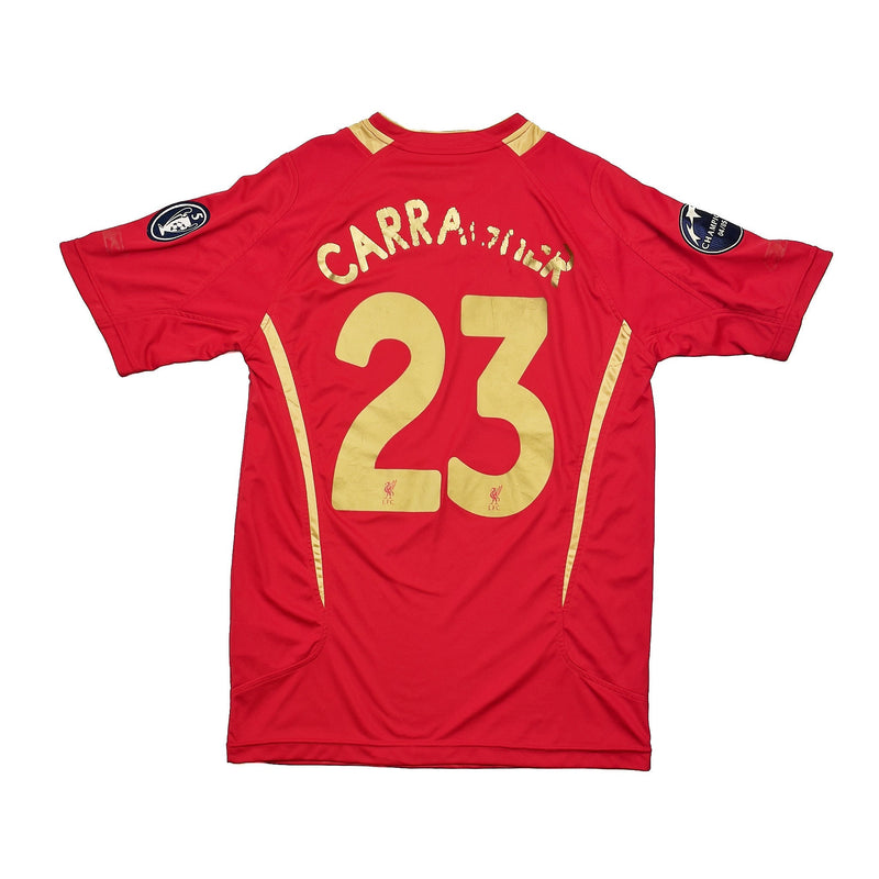 2005/06 Liverpool Carragher #23 C/L Home Shirt (S) Reebok