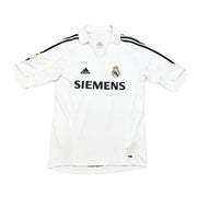 2005/06 Real Madrid Zidane #5 Home Shirt (M) Adidas