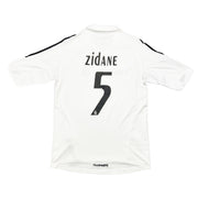 2005/06 Real Madrid Zidane #5 Home Shirt (M) Adidas