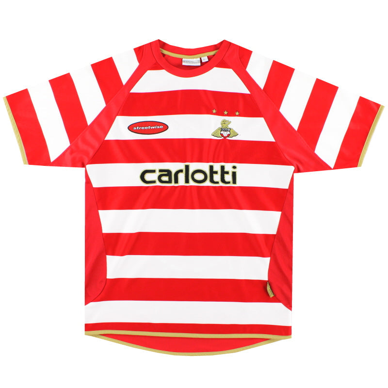 2006-07 Doncaster Rovers Carlotti Home Shirt M